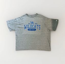Russell Athletic Kentucky Wildcats Gray Shirt T-Shirt Size 3XL