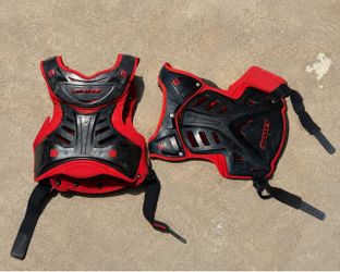 Motorcycle chest protector large