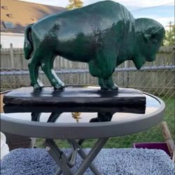 The Old Irish Buffalo Statue