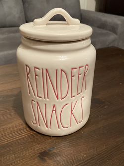 Rae Dunn Reindeer Snacks