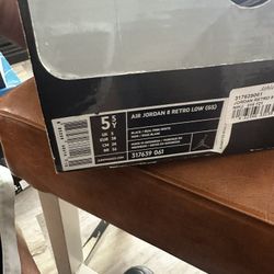 Jordan 8 Lows  Sz 5.5 Y $25