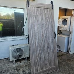 Puerta De Granero De  Uso En Muy Buen Estado, 84x36