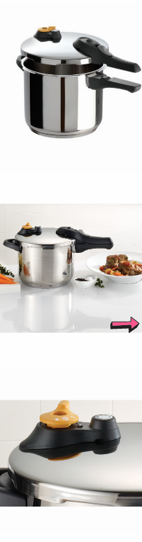 NEW 6.3 Quart Pressure Cooker Stainless Steel Lid Aluminum Electric Multi Instant Cooking Pot Steam Cooktops KitchenStove Heat Cooked *↓READ↓*