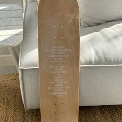 Odd Future Tyler The Creator Skateboard Deck