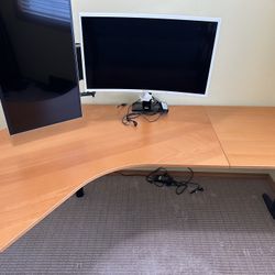 IKEA Office Desk and matching File Drawers