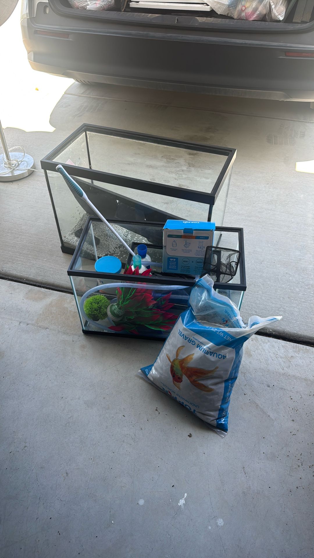 3 Fish Tanks And Stuff
