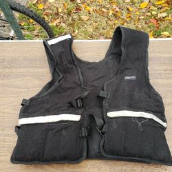 Bodyfit Weight Vest By Sports Authority 16 Lbs 

