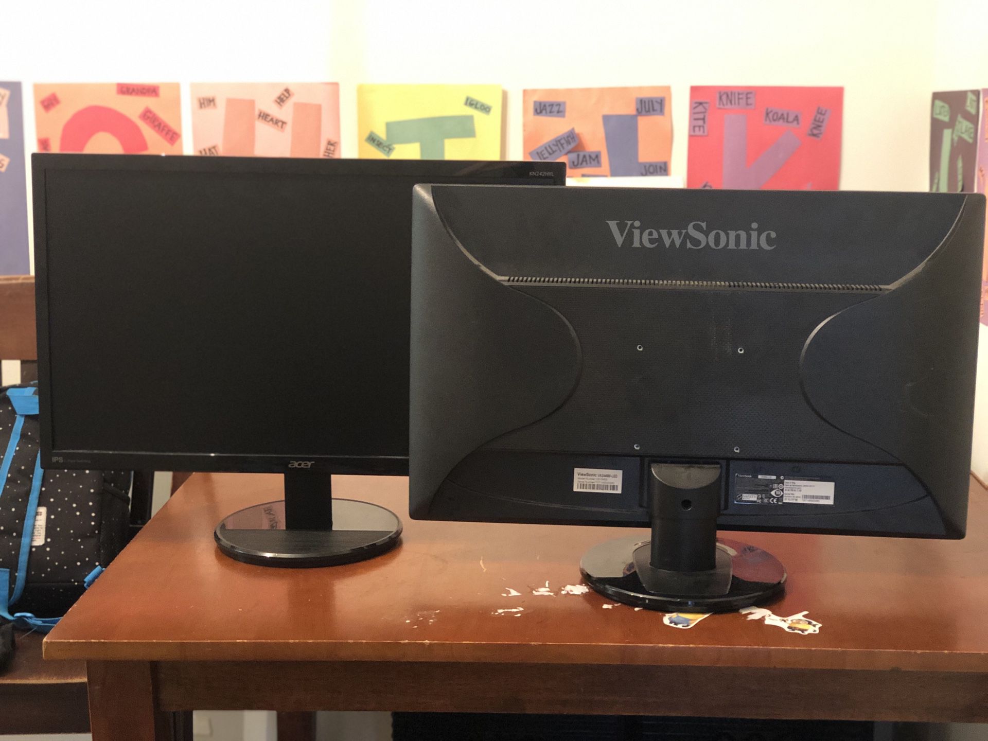 Acer ViewSonic Monitors