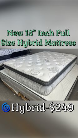 New 13-Inch Full Size Hybrid Mattress