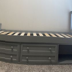 Arlowe Twin Storage Captains Bed 