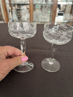 Princess House, Champagne, Glasses
