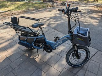Aventon Abound Cargo E-Bike – Barely Ridden & Fully Loaded with Upgrades!