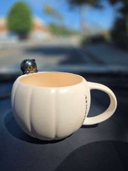 Starbucks Pumpkin Cat Mug