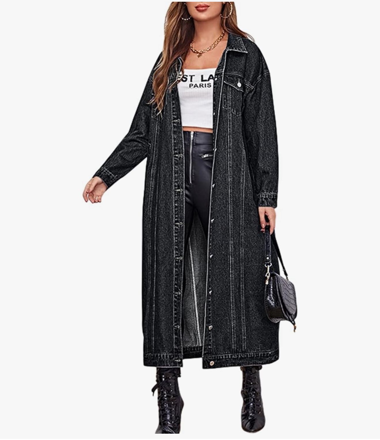 Stylist Black Denim Jacket 