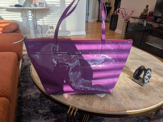 Kate Spade Purple Patent Tote Bag