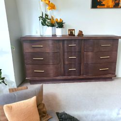 Midcentury Modern Serpentine Dresser