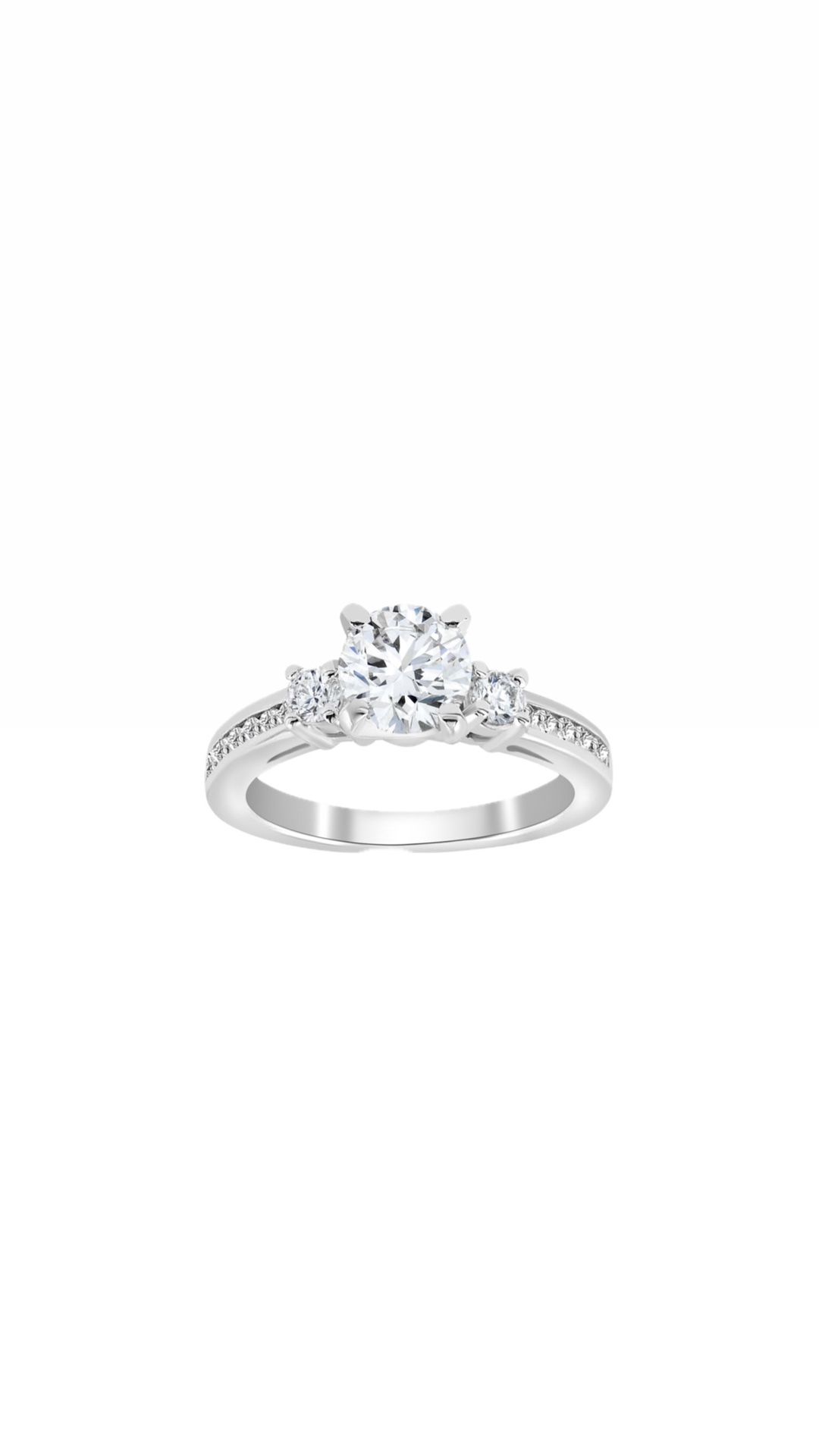 Engagement Ring 1Carat Diamond 