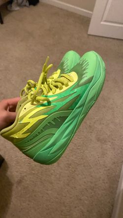 Slime Lamelo Ball Basketball Shoes Size 6
