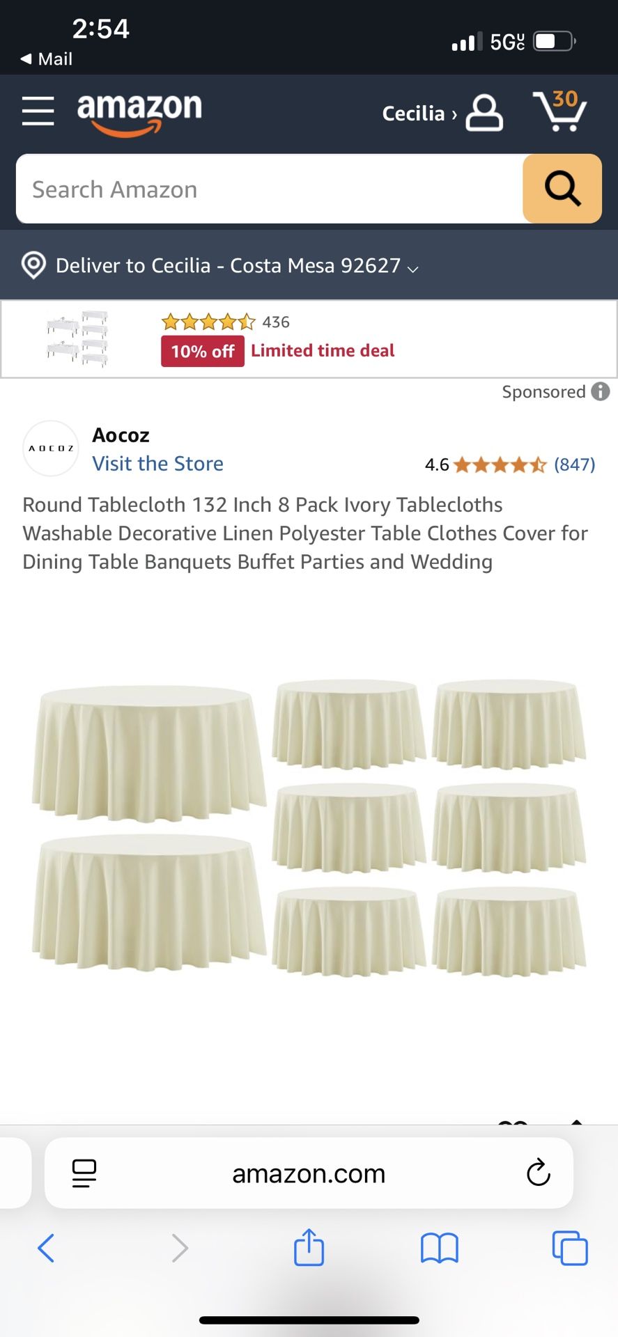 Round table Covers