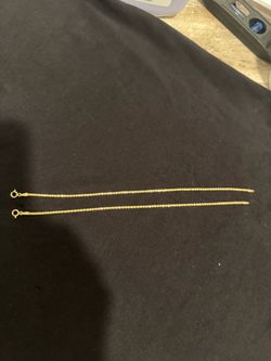 10k gold rope bracelet 7.5in