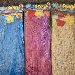 New, Kids Hula Hawaiian Skirts $5 Each More Available 