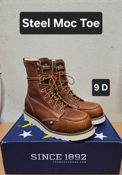 Thorogood Work Boots sz9D STEEL TOE