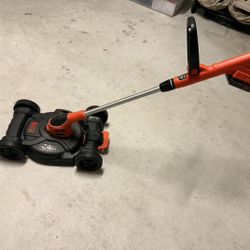 Black & Decker 3-in-1 Compact Electric Lawn Mower / Trimmer / Edger