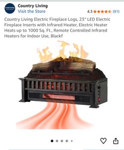 Electric fire heater