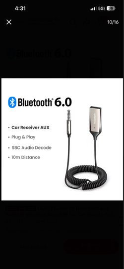 Aux to Bluetooth