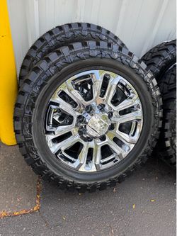 20” chrome GM style wheels 8x6.5