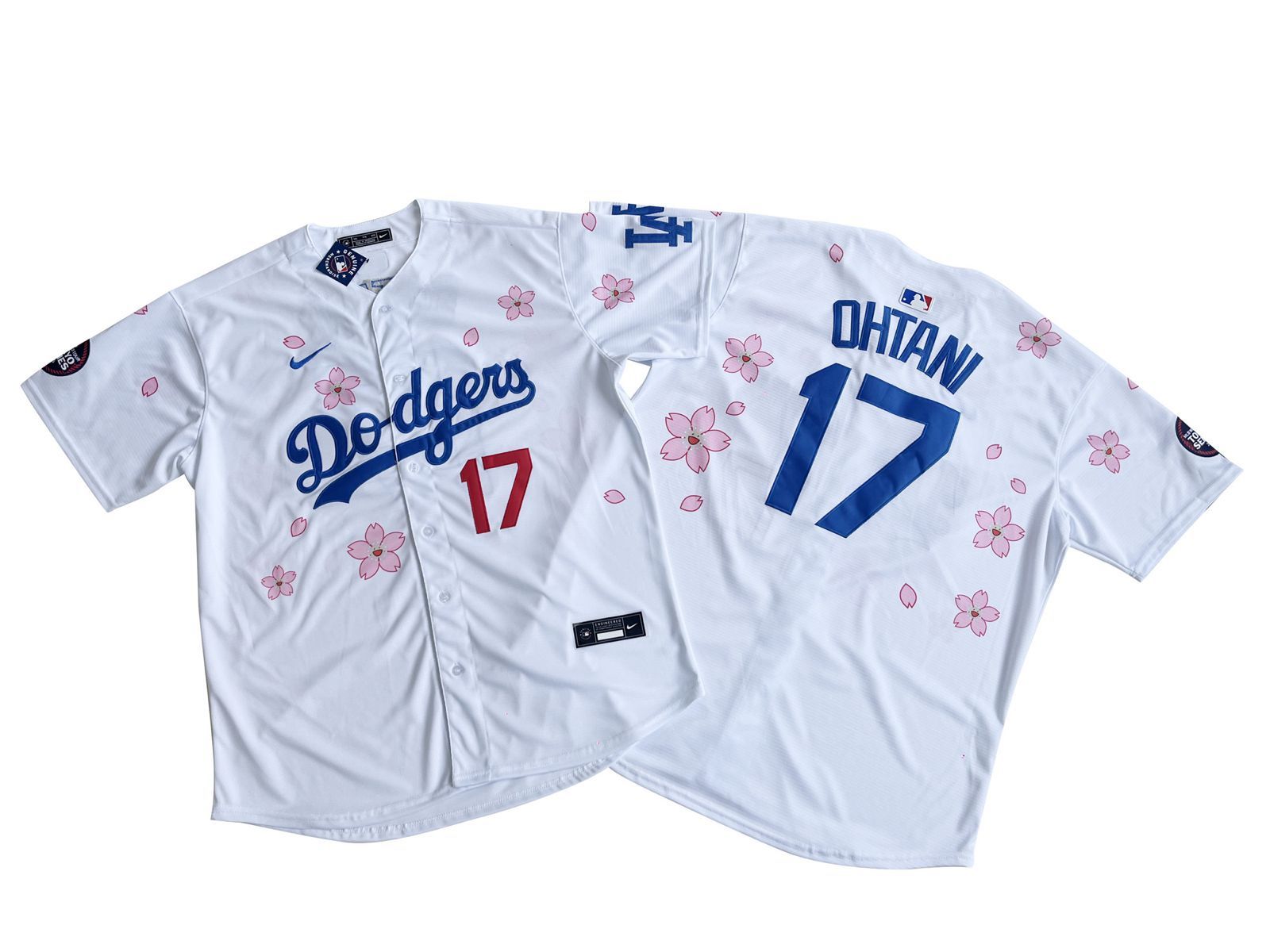 SHOHEI OHTANI #17 (M-2XL) Takashi Murakami Tokyo Series Dodgers Jersey kanji