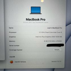MacBook Pro 2017 