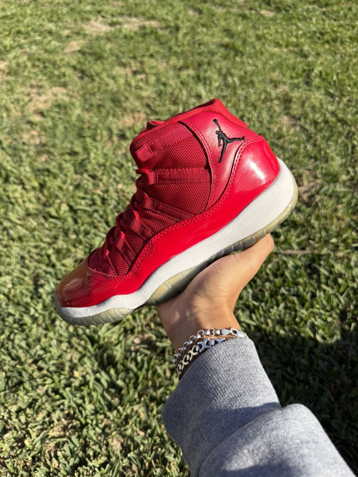 Jordan 11 High GS “Win Like 96” Size 5Y/6.5W