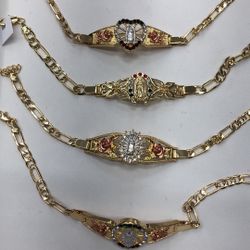 Pulseras Oro Laminado