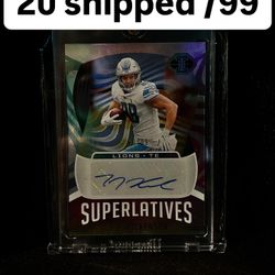 Tj Hockenson Auto /99
