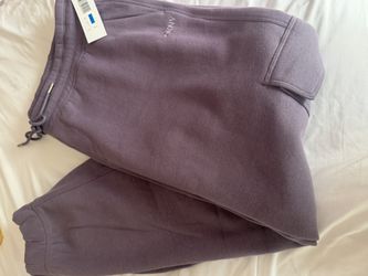 DKNY Purple Cargo Sweat Pants 
