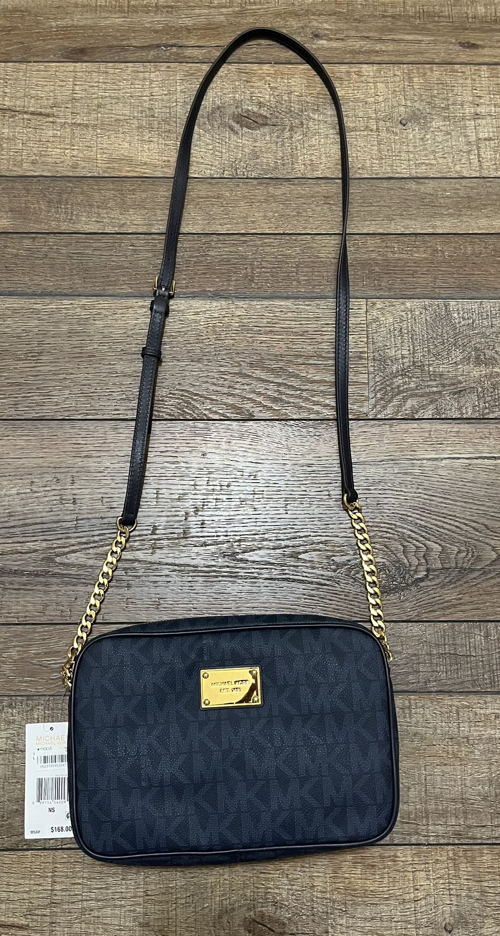AUTHENTIC JET SET MK LOGO PURSE (NEW)