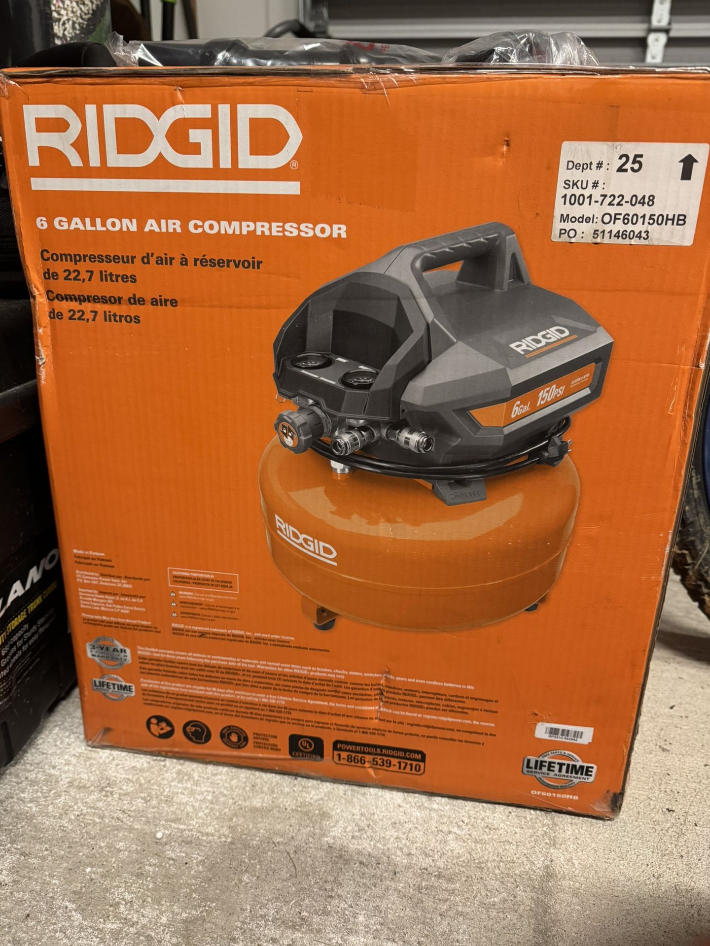 Air Compressor - Brand New, Never Opened Box