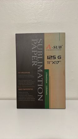 Sublimation paper