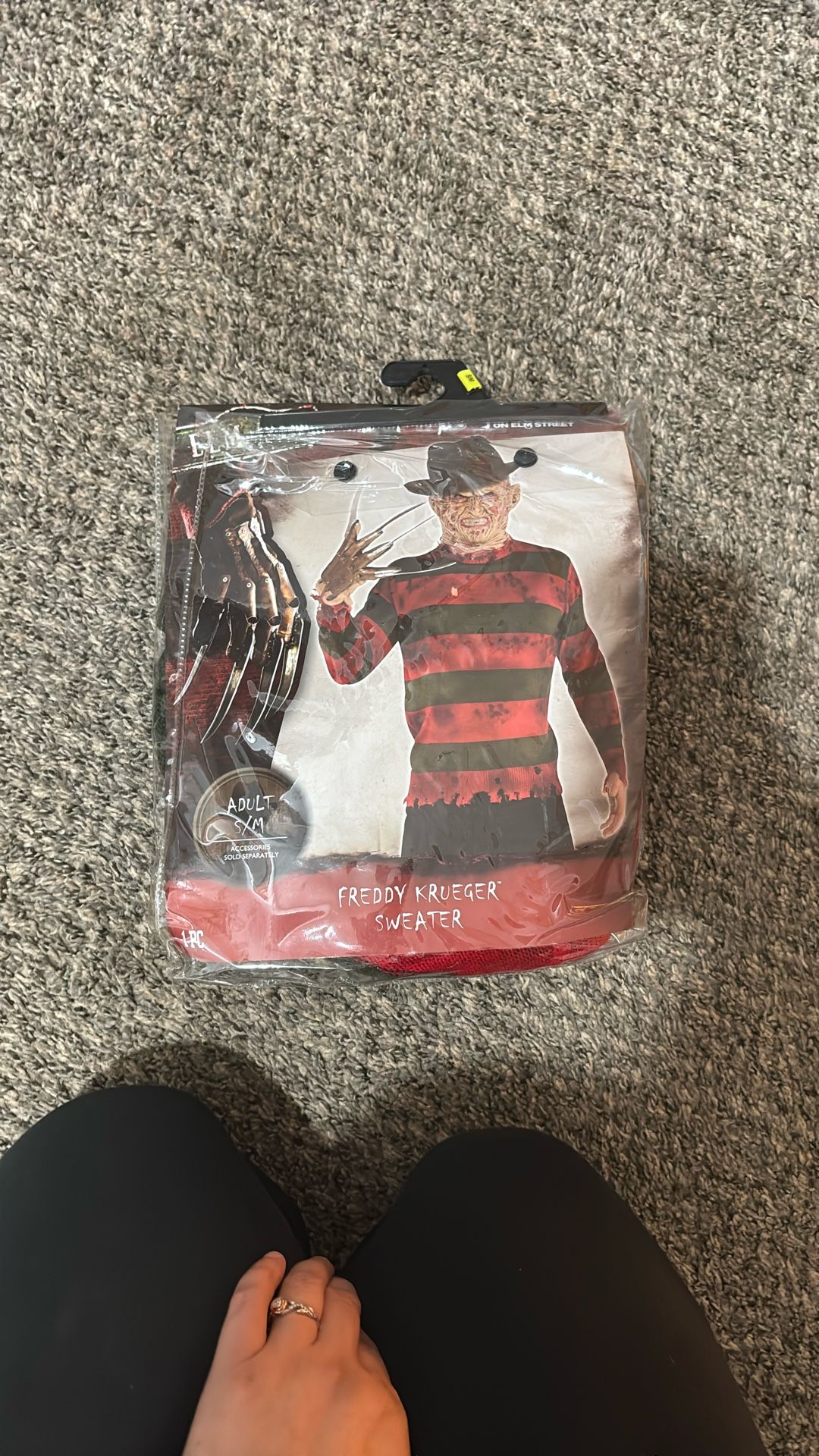 Freddy Krueger sweater small/medium