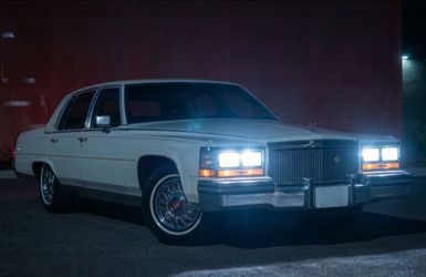 1975 to 1989 Cadillac Fleetwood OEM Style Glass LED Headlights