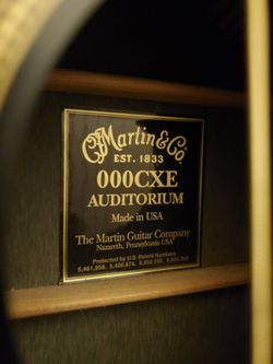 Martin 2024 000cxe auditorium