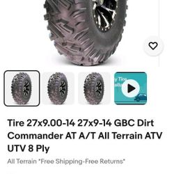 Atv Wheel And Tire