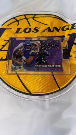 Matthew Stafford QB1 On The Clock Card 4/9