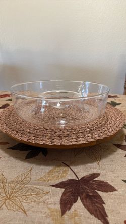 Princess House Chip N Dip Bowl