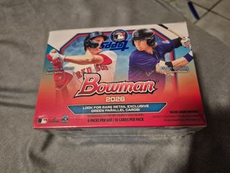 2026 Topps Bowman Baseball Card Blaster Box