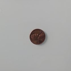 1958 One Penny No Mint Mark MS 63