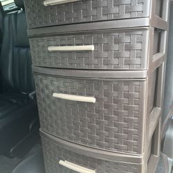 Brown Small Storage Drawers