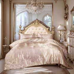 Brand new luxurious sophisticated Duvet Cover 3pc set. King size