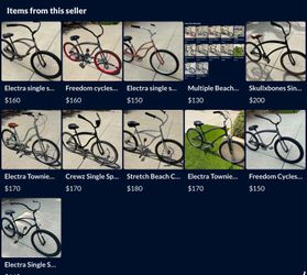 Multiple Beach Cruisers For Sale